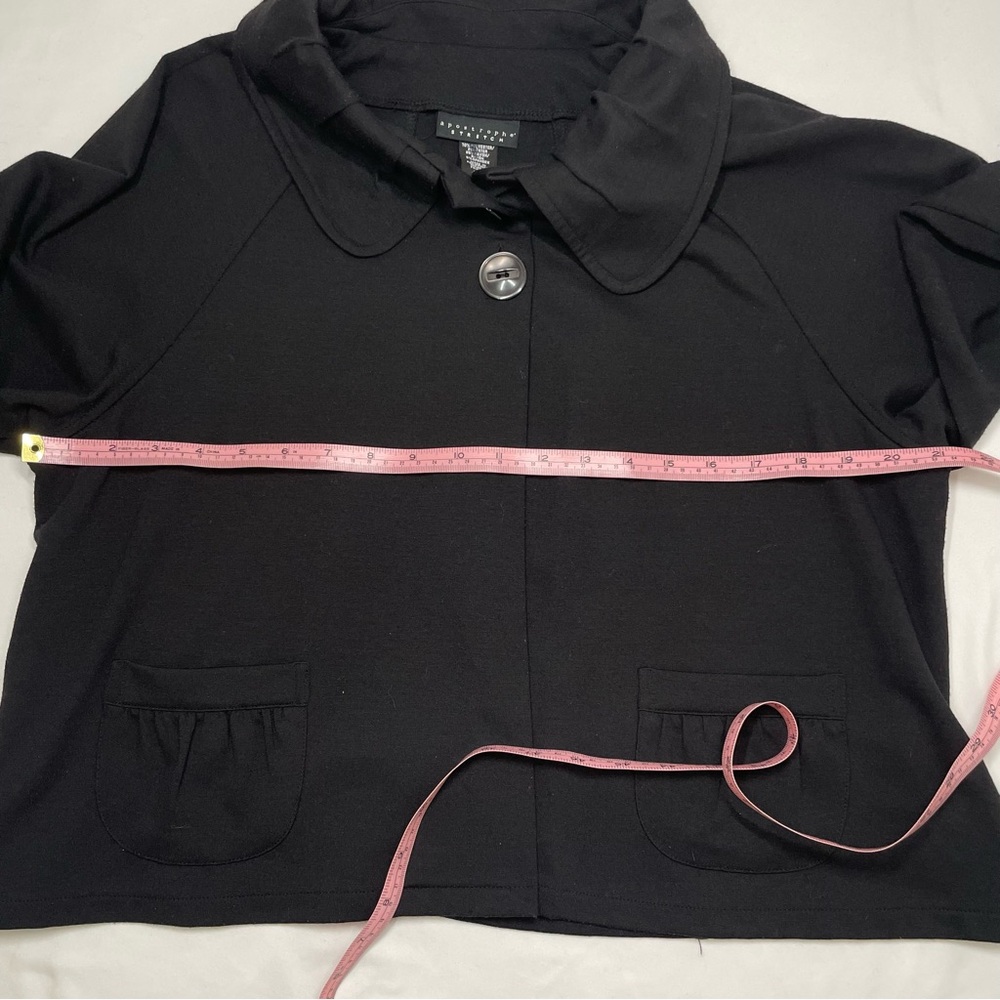 Apostrophe Stretch Black Swing Jacket Women’s Xl - image 8